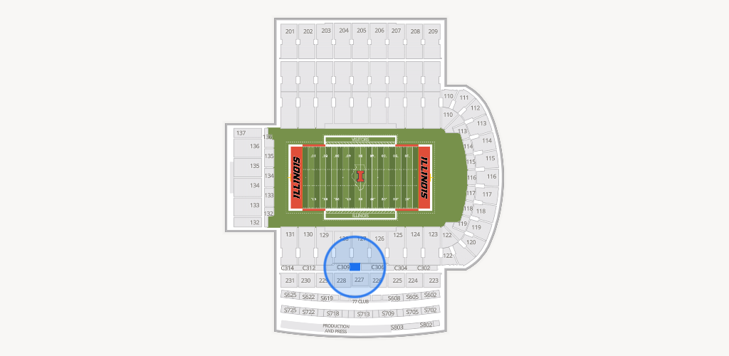 Gies Memorial Stadium Seating Chart