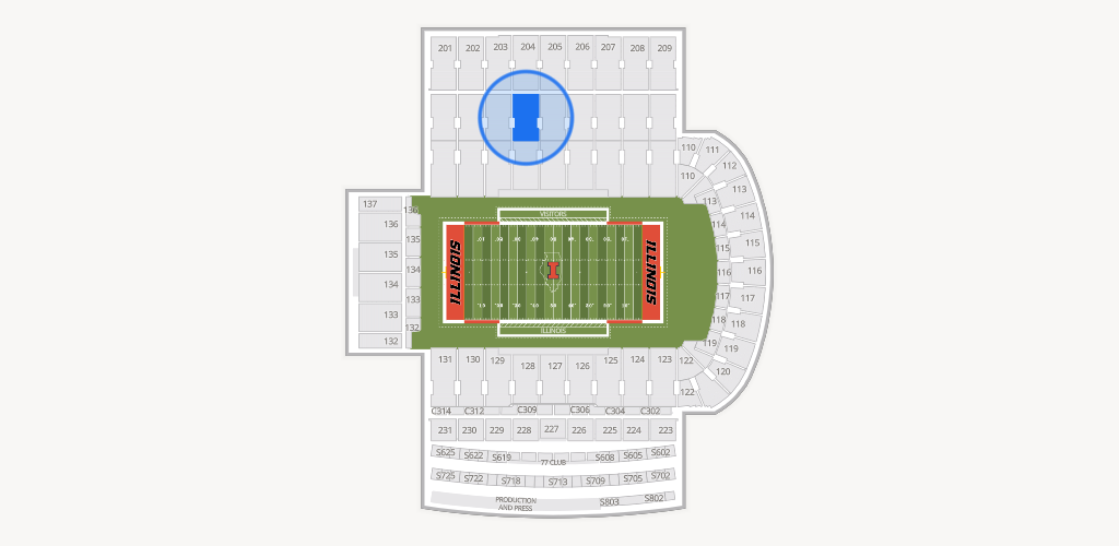 Gies Memorial Stadium Seating Chart