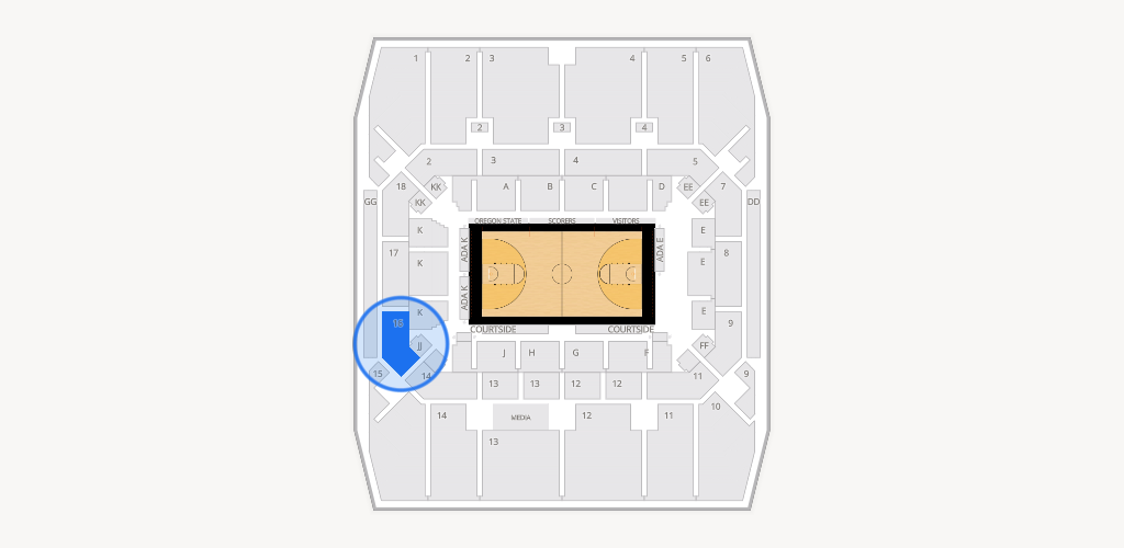 Gill Coliseum Seating Chart
