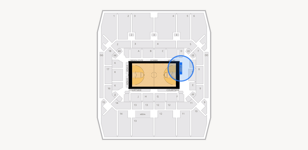 Gill Coliseum Seating Chart