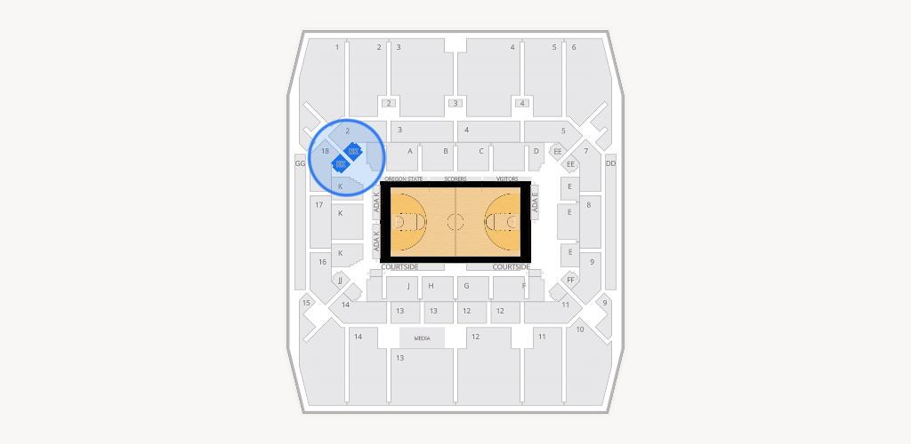 Gill Coliseum Seating Chart