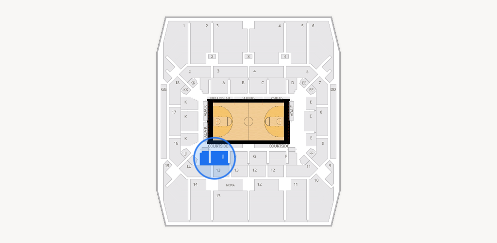 Gill Coliseum Seating Chart