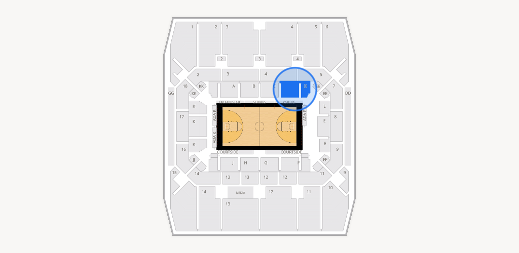 Gill Coliseum Seating Chart