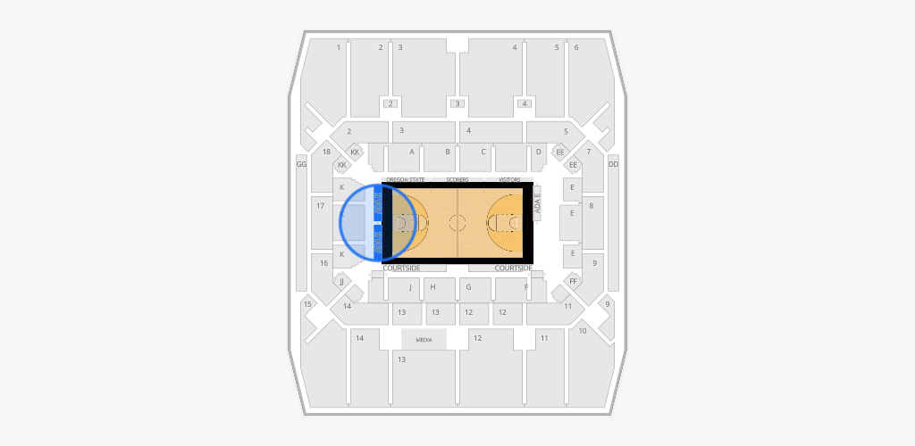 Gill Coliseum Seating Chart