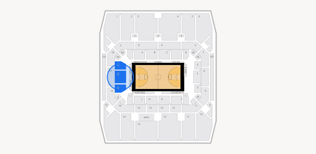 Gill Coliseum Seating Chart