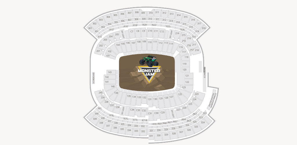 Gillette Stadium Seating Chart
