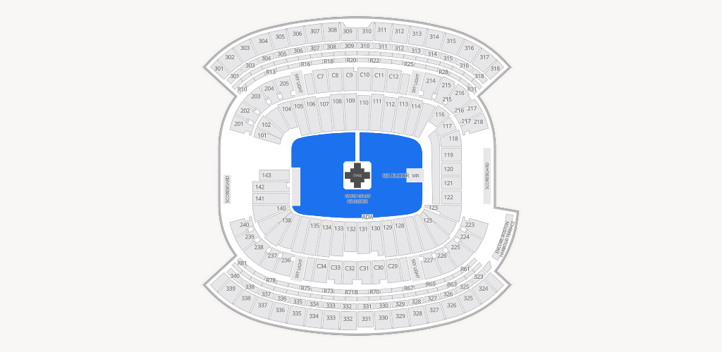 Gillette Stadium Seating Chart