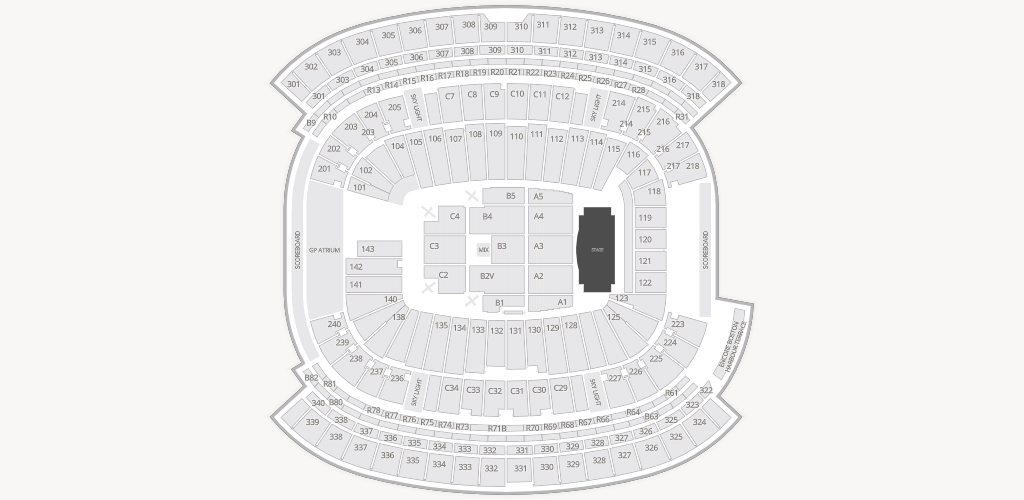 Gillette Stadium Seating Chart