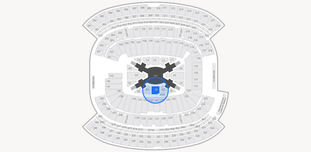 Gillette Stadium Seating Chart