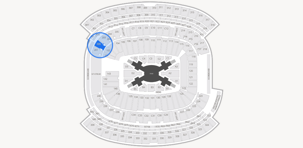 Gillette Stadium Seating Chart