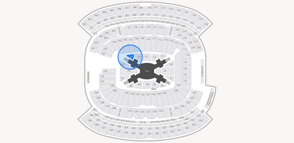 Gillette Stadium Seating Chart