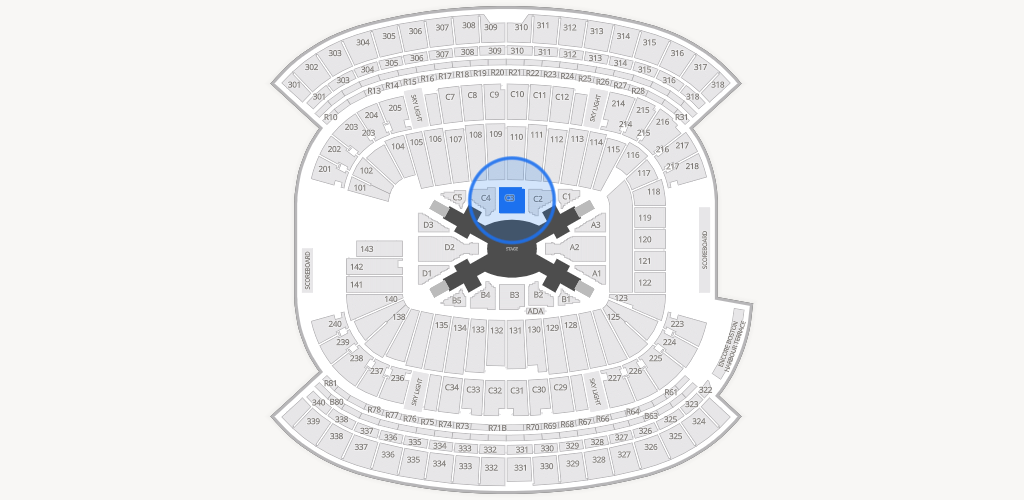 Gillette Stadium Seating Chart