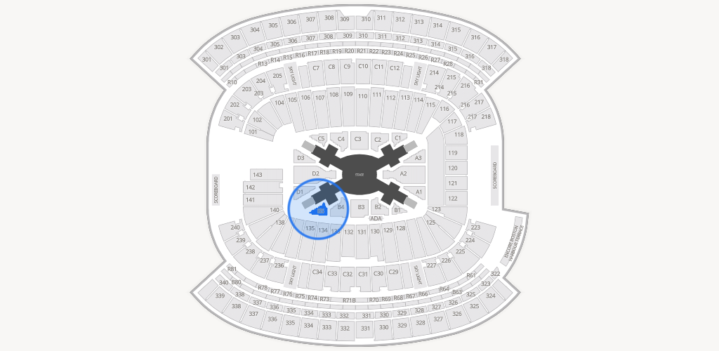 Gillette Stadium Seating Chart
