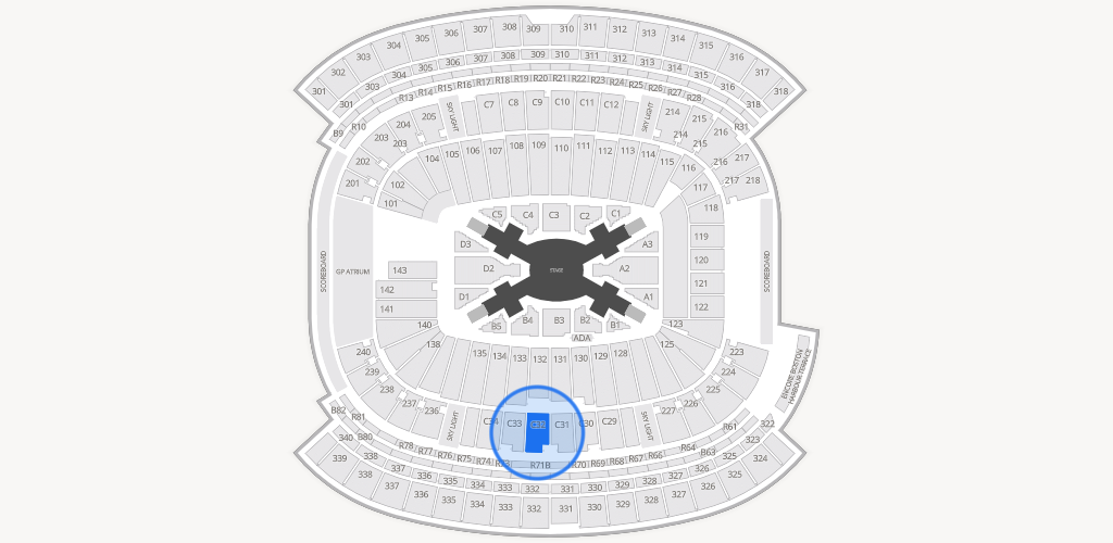Gillette Stadium Seating Chart