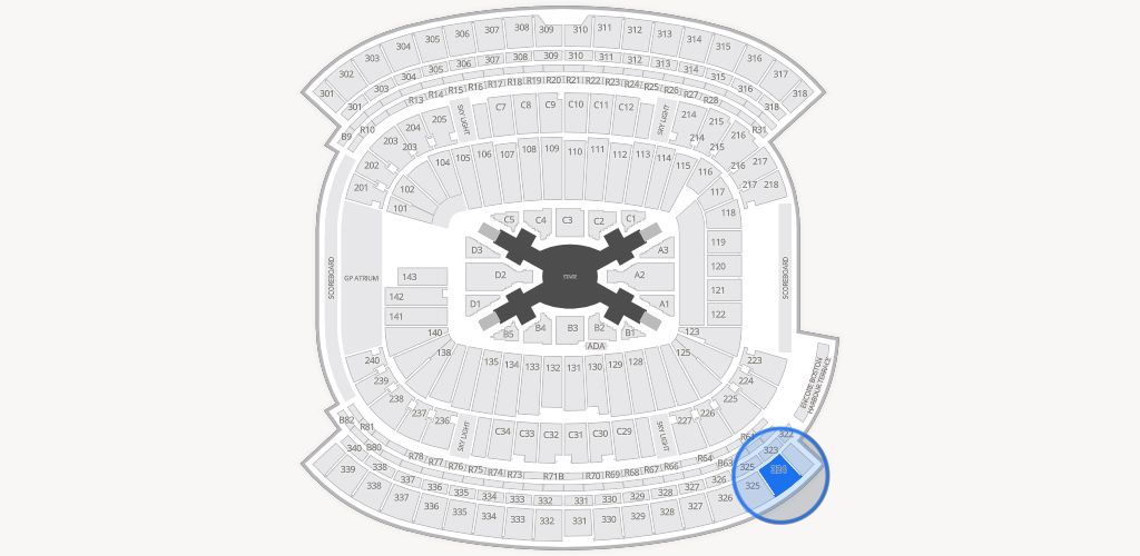 Gillette Stadium Seating Chart