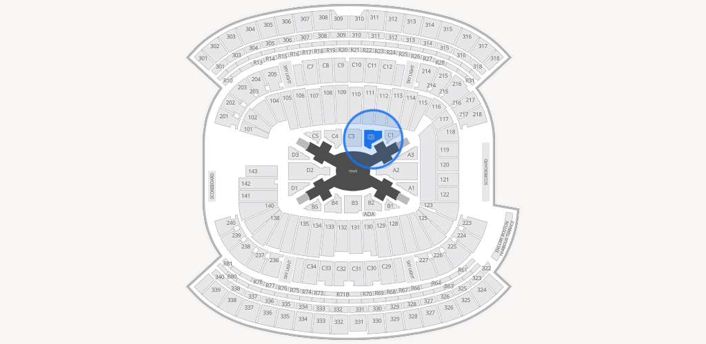 Gillette Stadium Seating Chart
