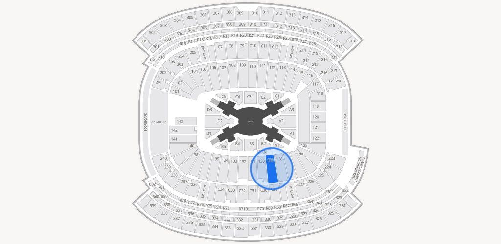 Gillette Stadium Seating Chart