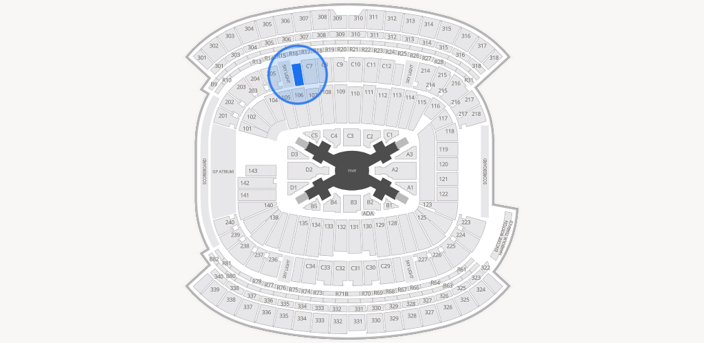 Gillette Stadium Seating Chart