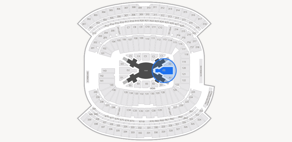 Gillette Stadium Seating Chart