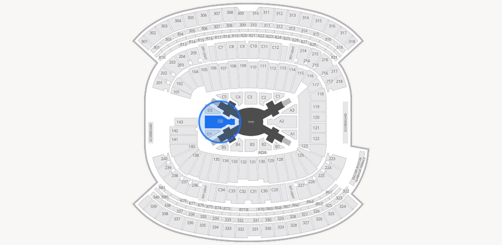 Gillette Stadium Seating Chart