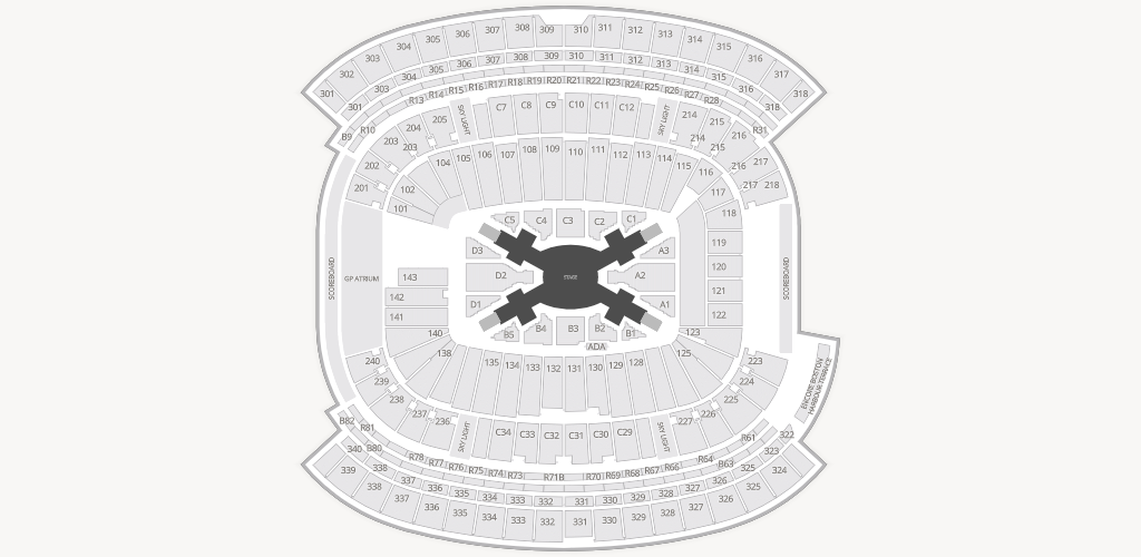 Gillette Stadium Seating Chart