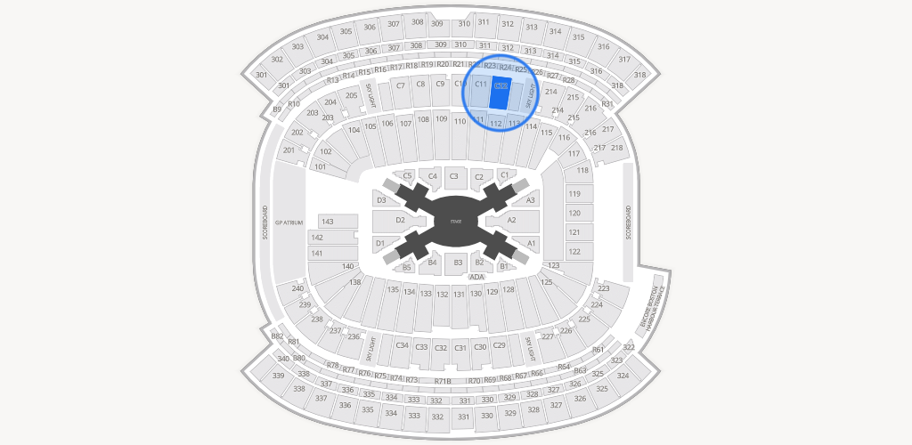 Gillette Stadium Seating Chart