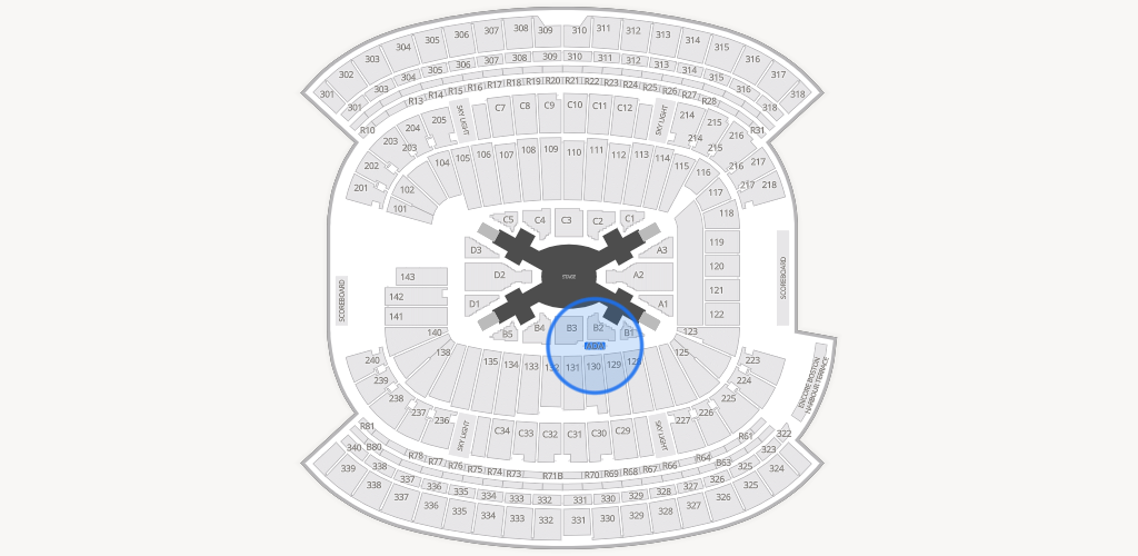 Gillette Stadium Seating Chart