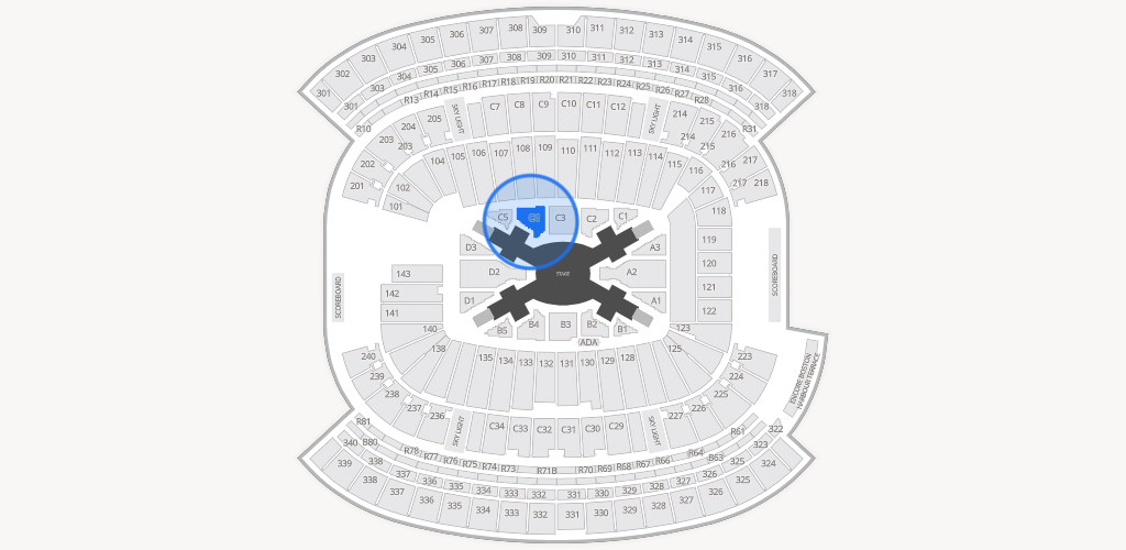 Gillette Stadium Seating Chart