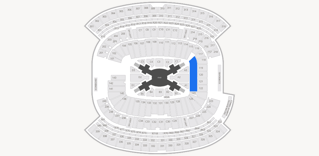 Gillette Stadium Seating Chart
