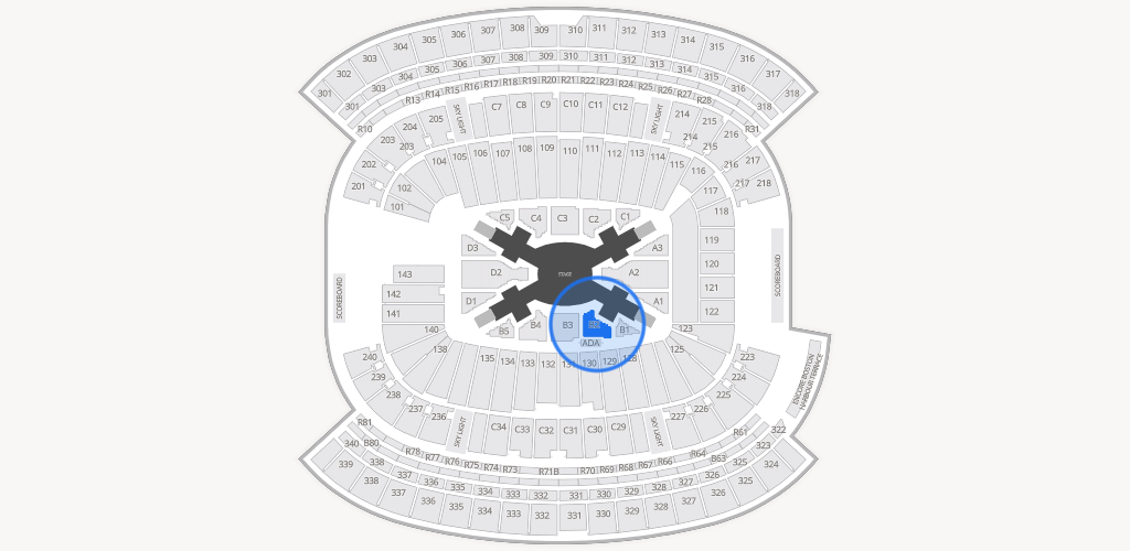 Gillette Stadium Seating Chart