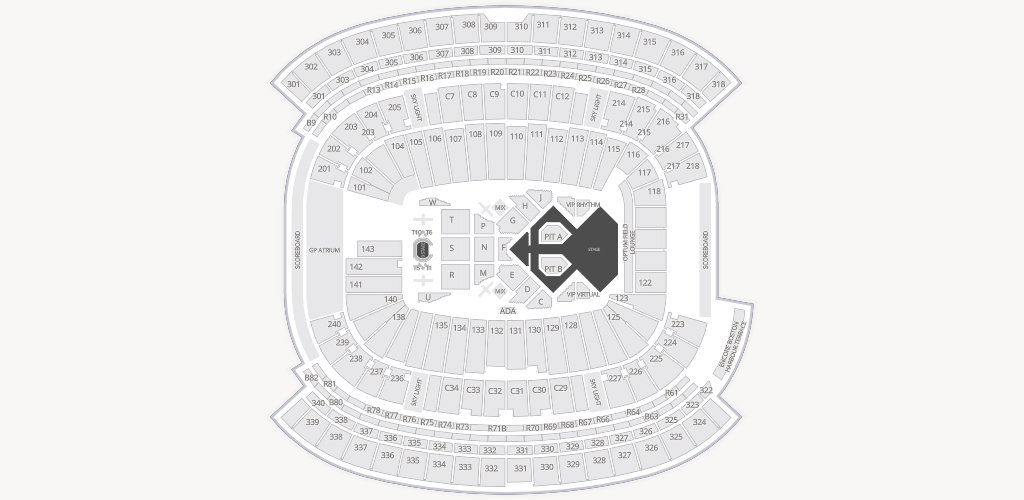 Gillette Stadium Seating Chart