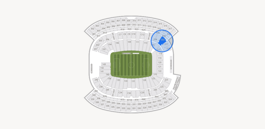 Gillette Stadium Seating Chart