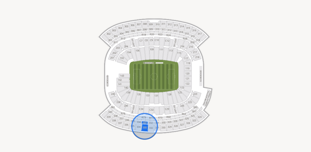 Gillette Stadium Seating Chart