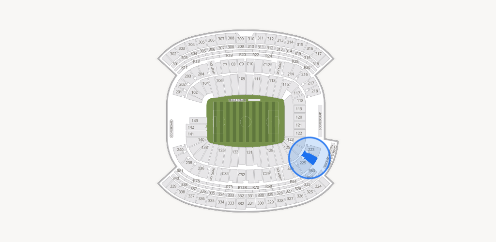 Gillette Stadium Seating Chart