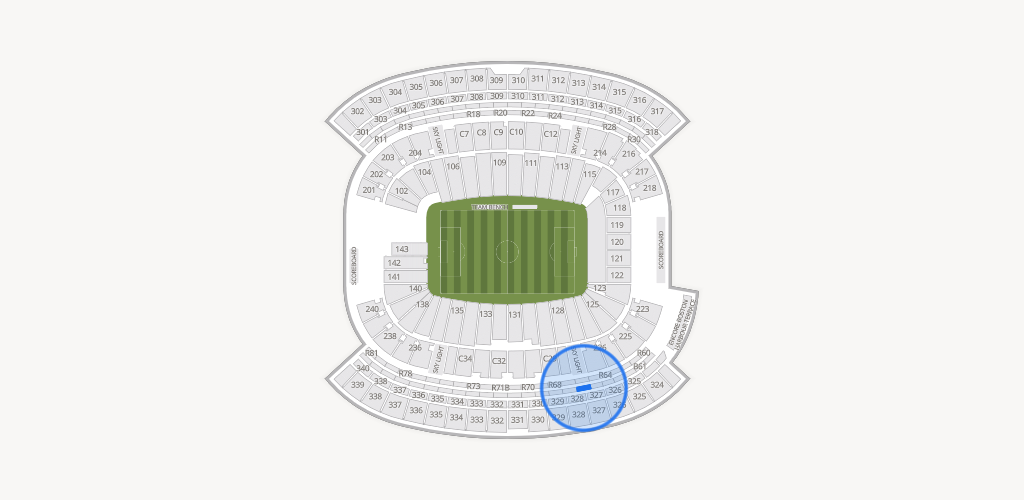 Gillette Stadium Seating Chart