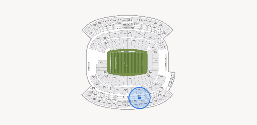 Gillette Stadium Seating Chart