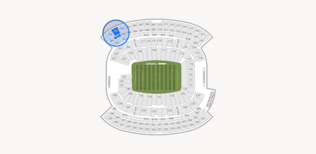 Gillette Stadium Seating Chart