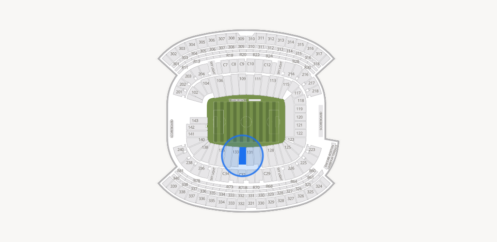Gillette Stadium Seating Chart
