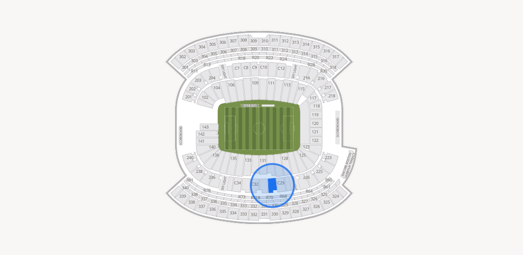 Gillette Stadium Seating Chart