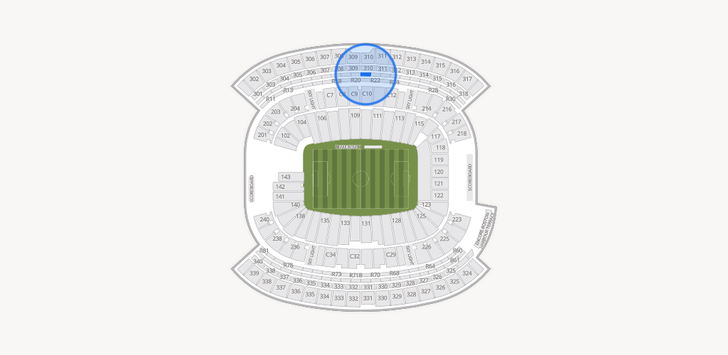 Gillette Stadium Seating Chart