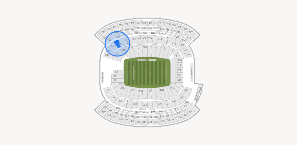 Gillette Stadium Seating Chart