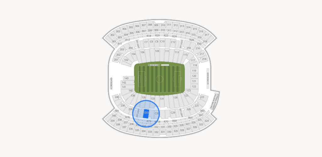 Gillette Stadium Seating Chart