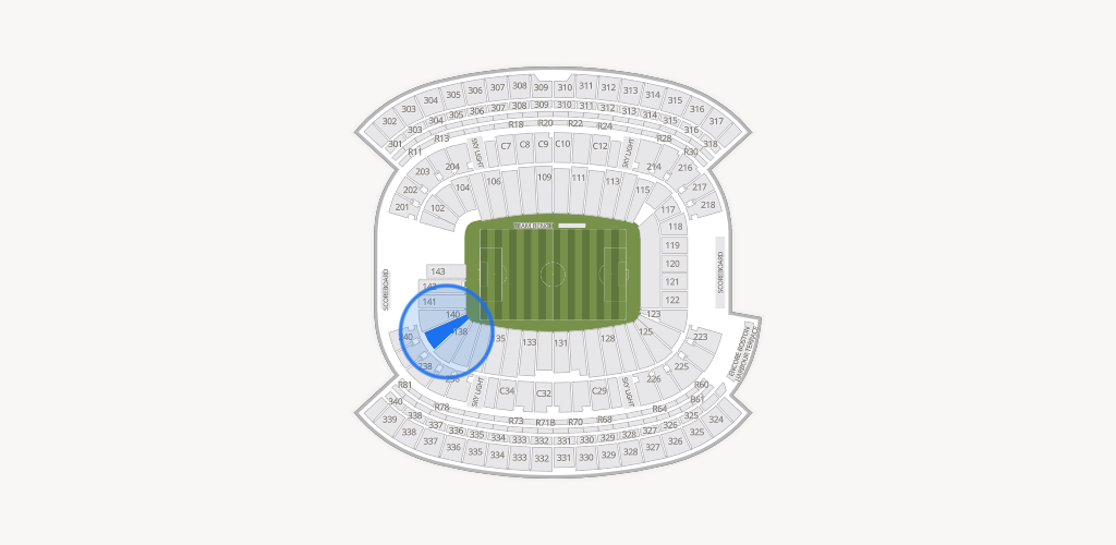 Gillette Stadium Seating Chart