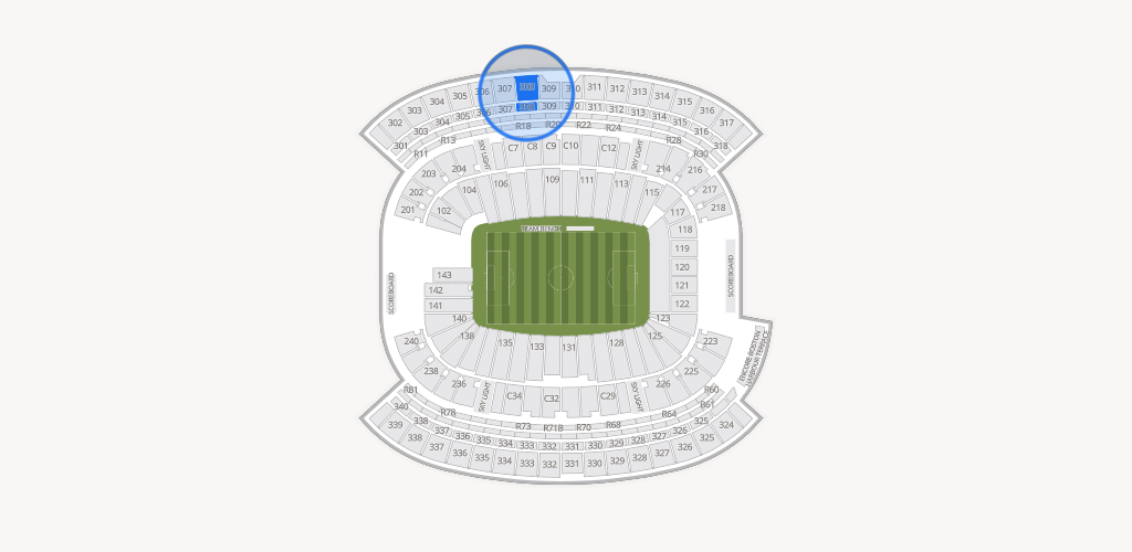Gillette Stadium Seating Chart