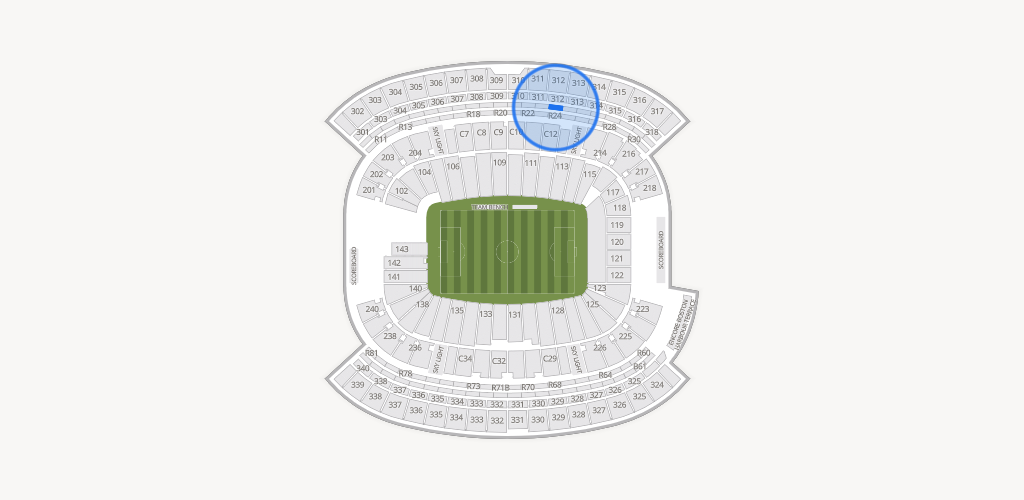 Gillette Stadium Seating Chart