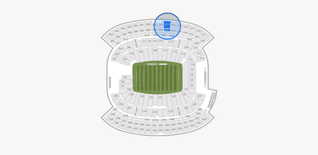 Gillette Stadium Seating Chart