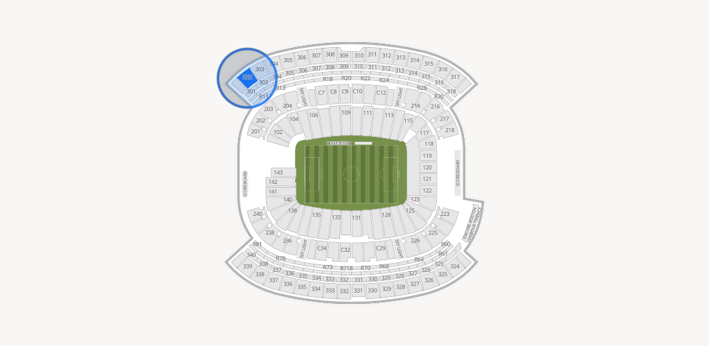 Gillette Stadium Seating Chart