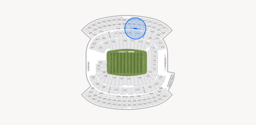 Gillette Stadium Seating Chart