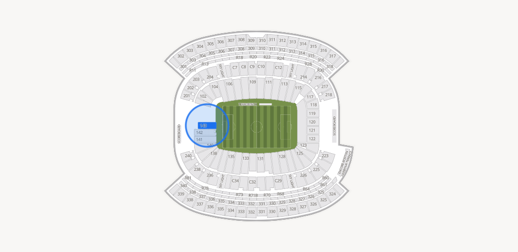 Gillette Stadium Seating Chart