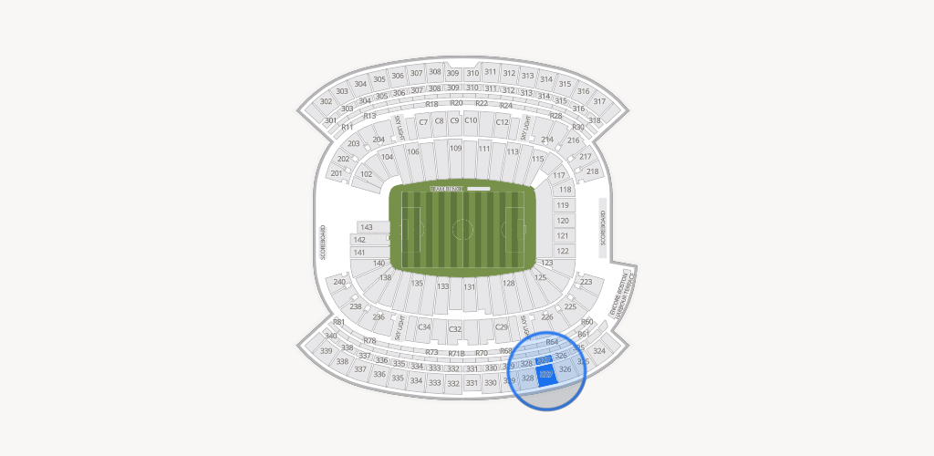 Gillette Stadium Seating Chart